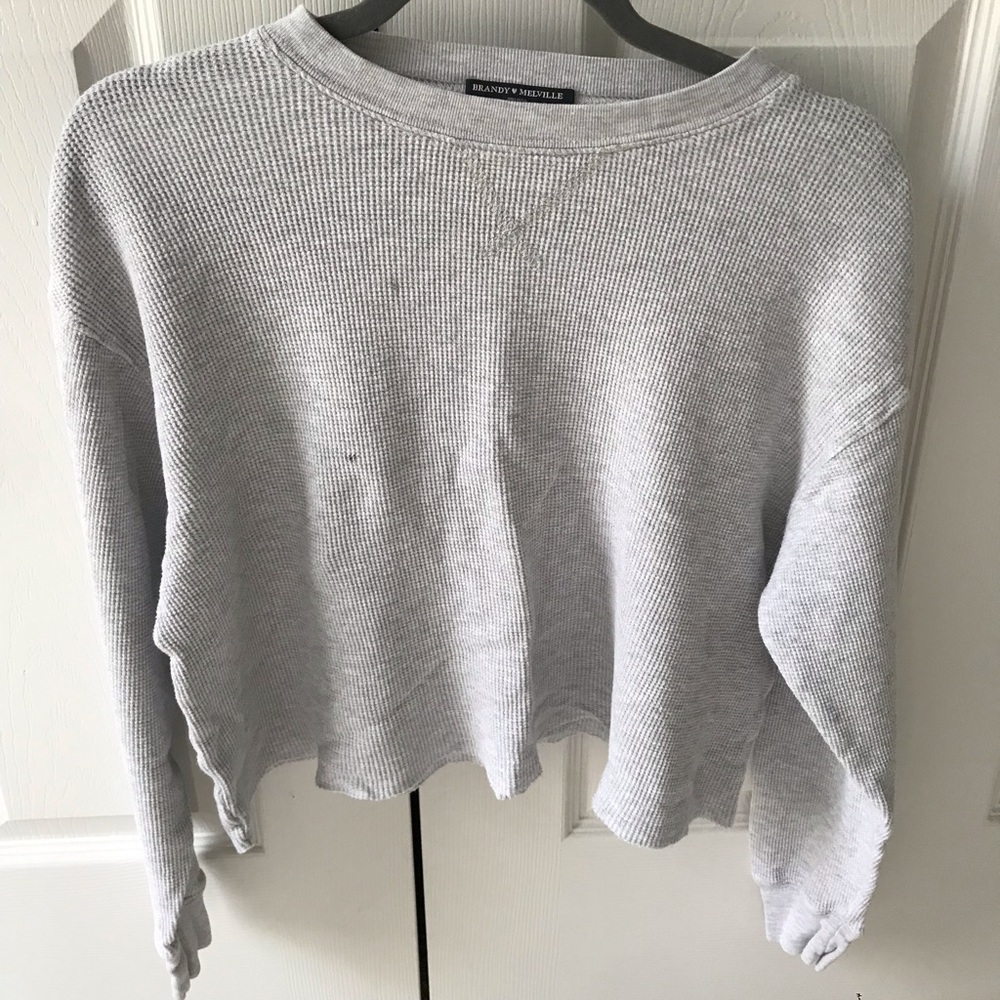 Brandy Melville Grey Thermal